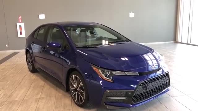 2020款美版卡罗拉SE CVT到店实拍，内饰怎么样自己看