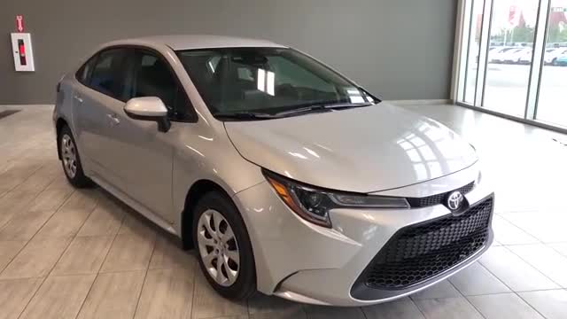 2020款美版卡罗拉LE CVT到店实拍，银色颜值就是高！