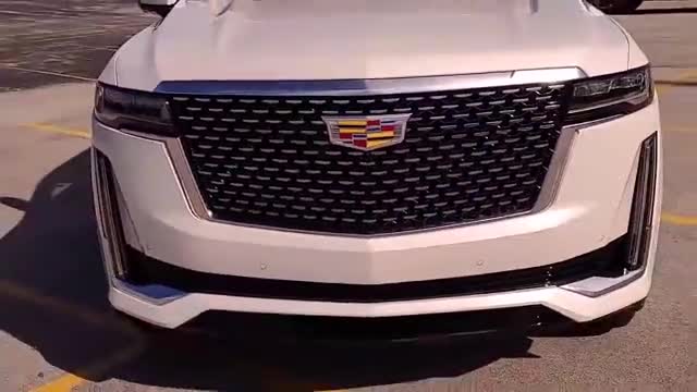 2021款凯迪拉克凯雷德终于到货，实车太帅了，给个不买的理由！