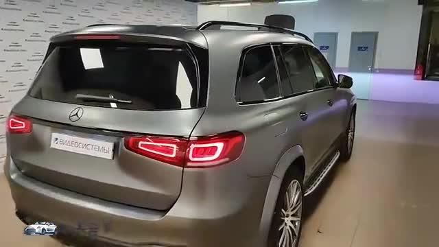 2021款奔驰GLS580到港，实车太帅，路虎揽胜创世加长要有对手了