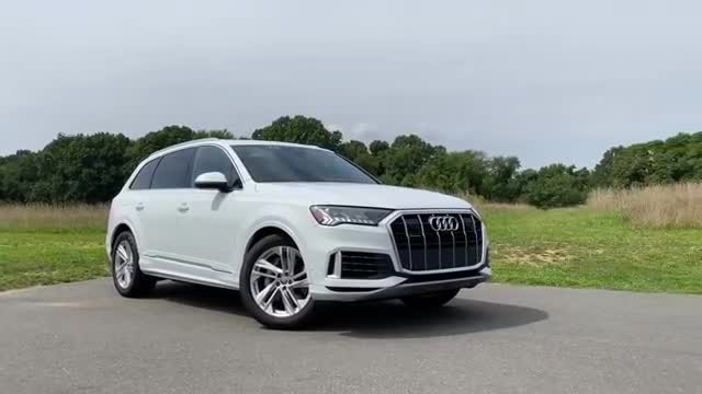 2020款奥迪Q7全方位展示，打开第三排和底盘升降，我心动了！