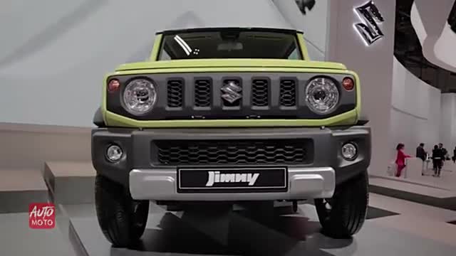 车展实拍全新铃木吉姆尼越野车，越野爱好者们喜欢这台车吗