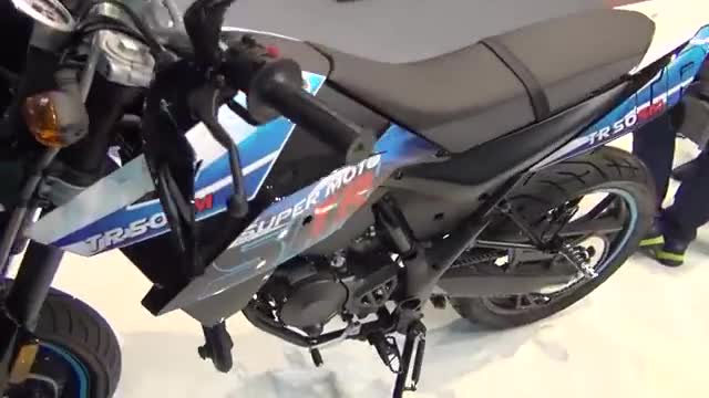 车展实拍KSRTR50摩托车，机车迷们喜欢这台车吗