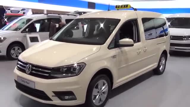 车展实拍全新大众凯蒂马克西，坐这车去旅游应该不错