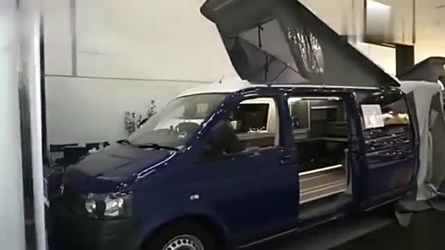实拍大众微型房车，告诉你什么叫空间多变！