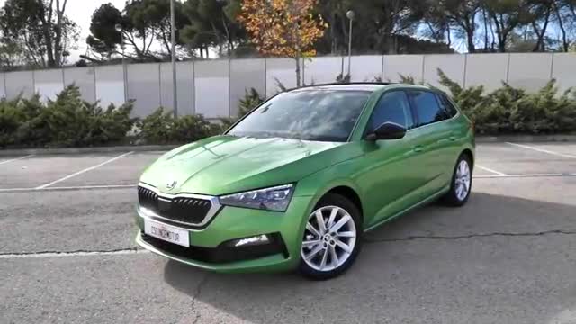 斯柯达全新旅行车，2019款斯柯达Scala，全方位外观和内饰展示