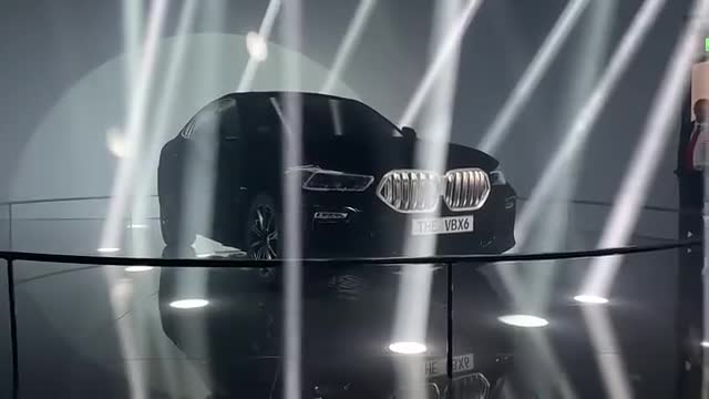 海外车展实拍，全新宝马VBX6真