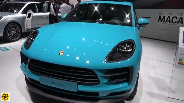 车展试驾新款保时捷Macan，这车的颜色真不错，土豪们喜欢吗