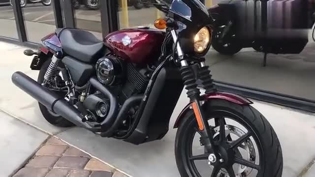 实拍哈雷XG500,这应该是哈雷排量最