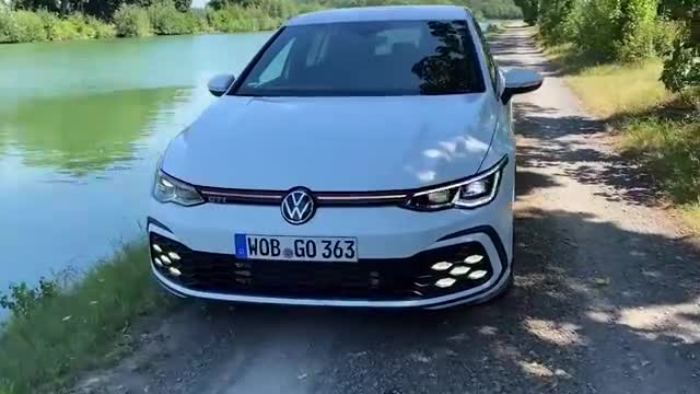 2021款全新大众高尔夫GTI实拍，拿到钥匙声浪响起那刻，我心动了