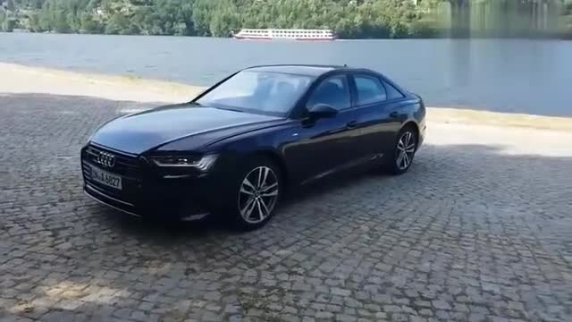 国外实拍新款奥迪A6，相比现款更加