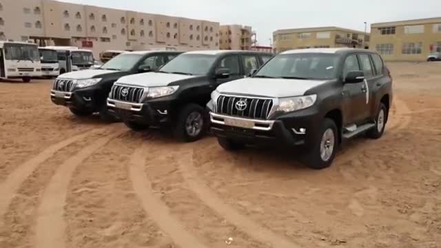 2019款丰田霸道4.0L，迪拜实拍