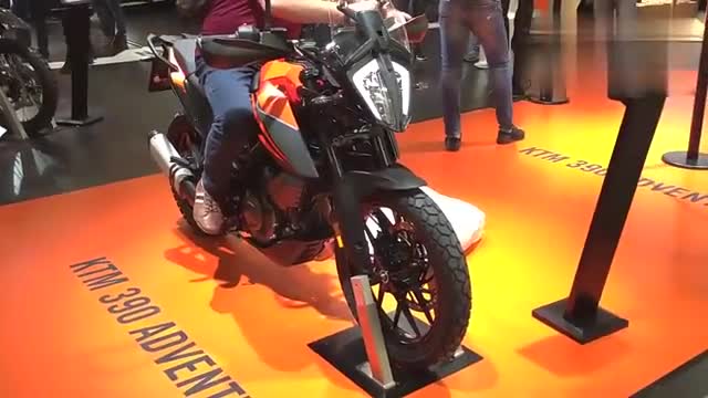热门新车,KTM390Adventure实车展示,有