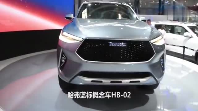 哈弗全新蓝标概念车细节实拍