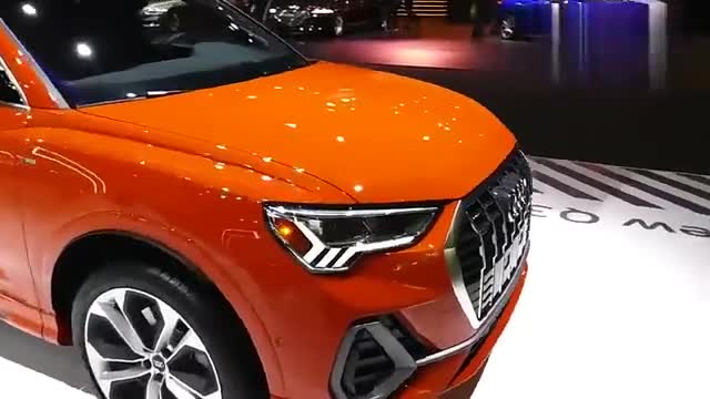 2020款全新奥迪Q3高清实拍,打开车