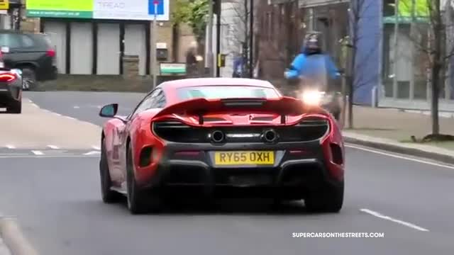 海外街头实拍各种超跑外观设计