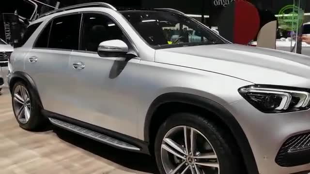 车展实拍MercedesGLE4504Matic，外观