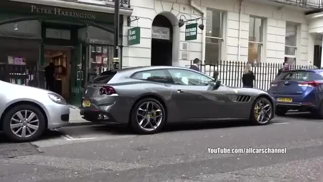 海外街边超跑实拍展示外观设计