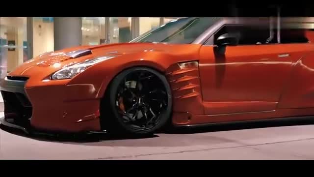 东瀛“战神”日产GT-R近距离实拍