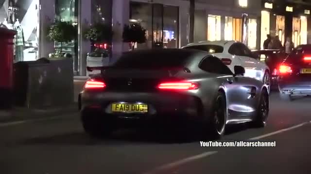 法国夜晚街头各种超跑实拍，你喜