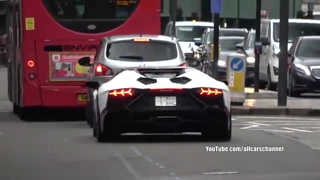 伦敦道路实拍超跑展示尾翼气势