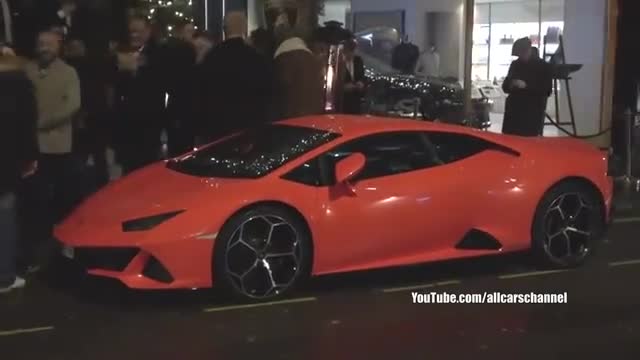 伦敦街头实拍帅气超跑强势的