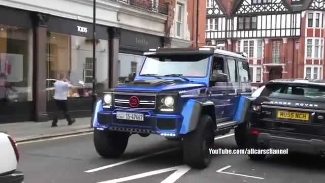 伦敦街头实拍跑车大赏一次难忘