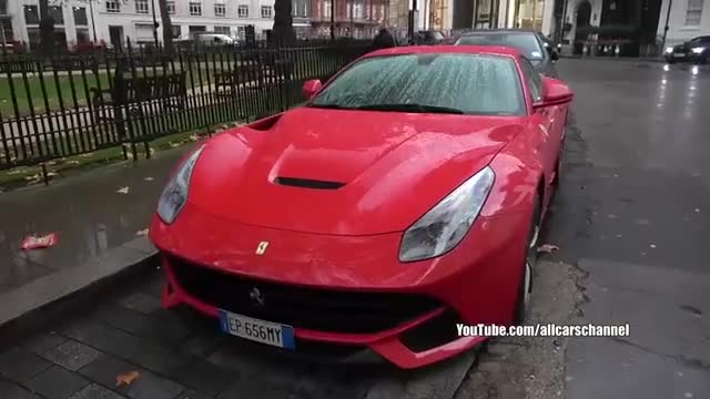 伦敦路边实拍超跑展示真是令人