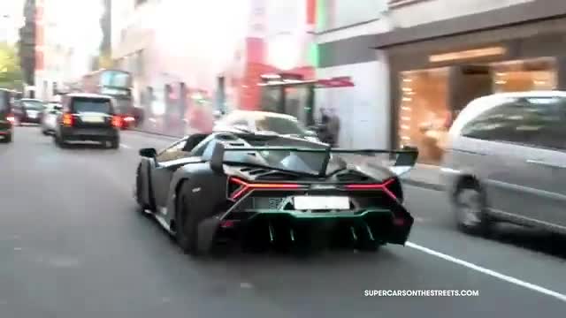 街头实拍各种风格的跑车哪种风