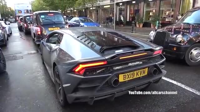 伦敦街头实拍豪华超跑展示带你