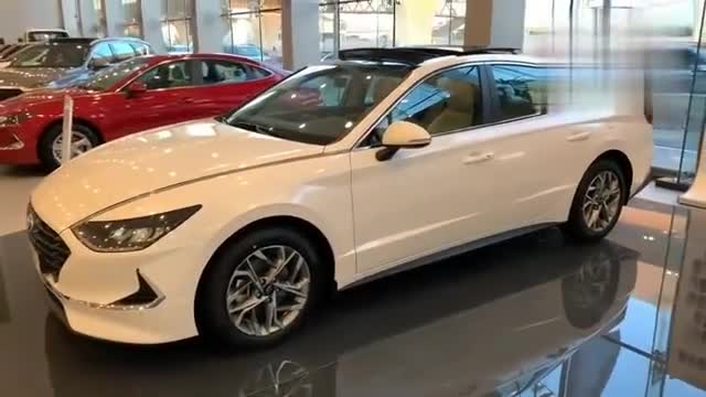 实拍新款现代索纳塔，看到这颜值