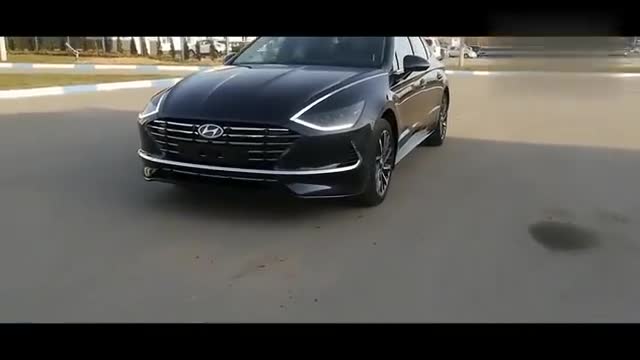 实车实拍2020款现代索纳塔，看到这