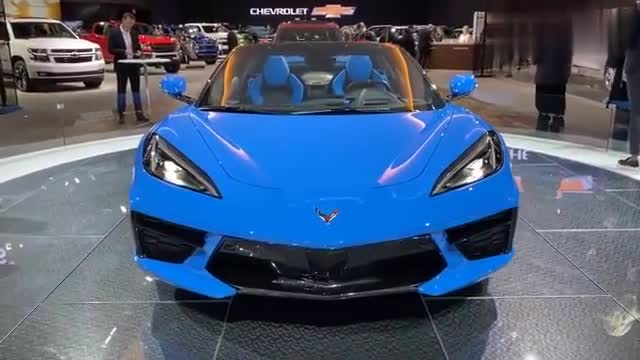 实拍2020款雪佛兰科尔维特(1)