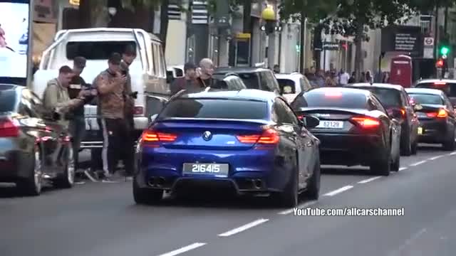 实拍外国街边性能跑车外观设计