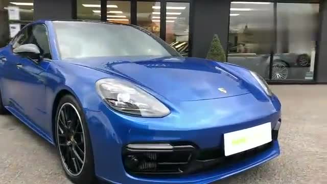 实拍保时捷Panamera4E-Hybrid，太帅气