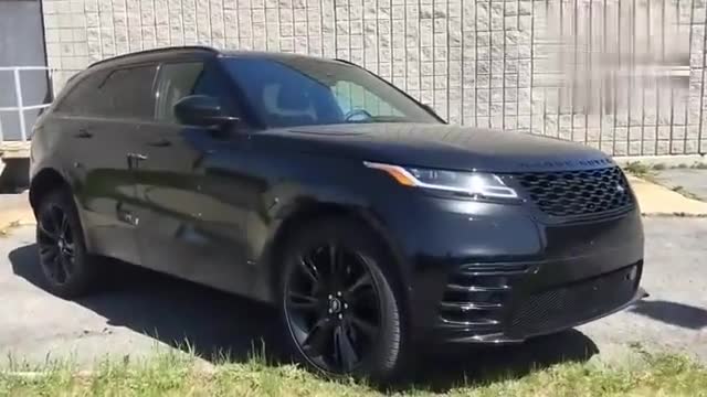 实拍酷黑风格路虎揽胜星脉，这么