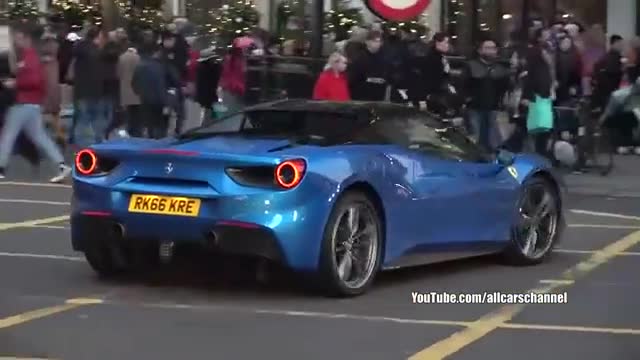 实拍性能范十足的跑车拥有年轻