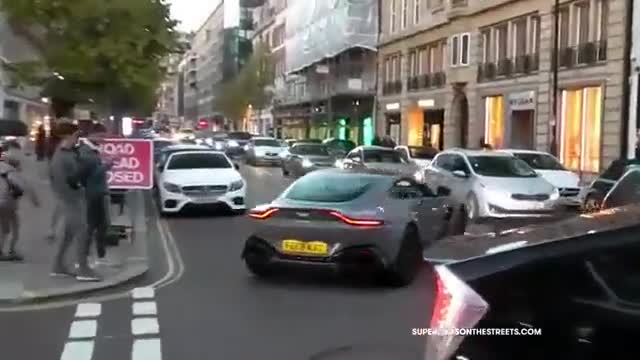 英国街头实拍超跑，拥有迷人的外