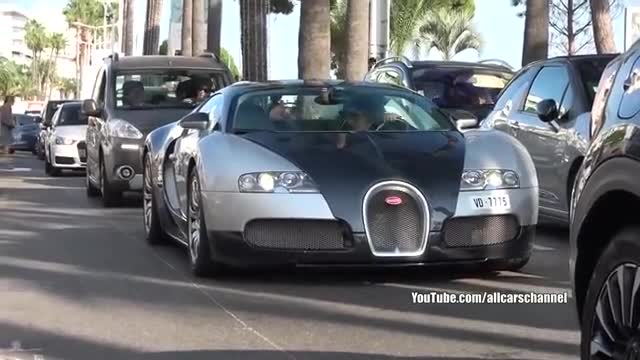 实拍帅气跑车戛纳展示尾翼设计