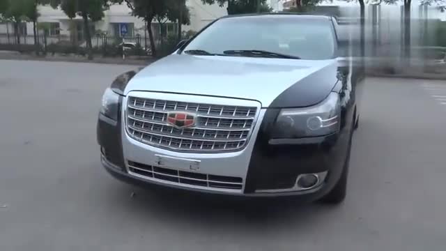 如劳斯莱斯般大气，实拍吉利帝豪EC