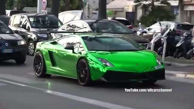 颜色各异的跑车实拍欣赏这样的