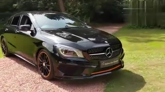 销魂的造型动感十足，实拍奔驰CLA