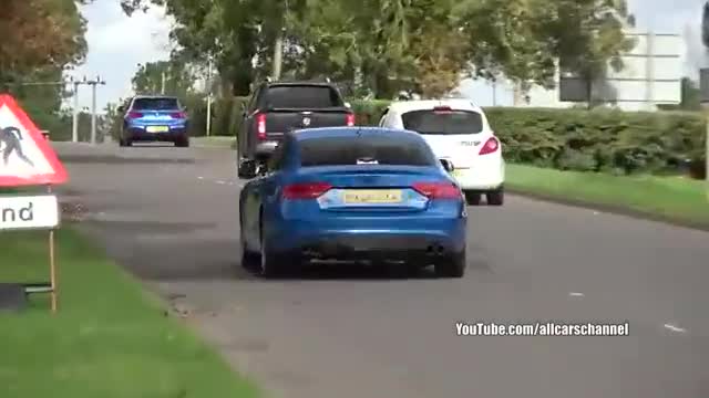 实拍精美跑车海外展示姿态优雅