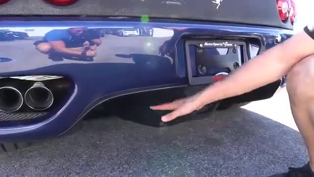 引擎实拍展示，法拉利360Modena