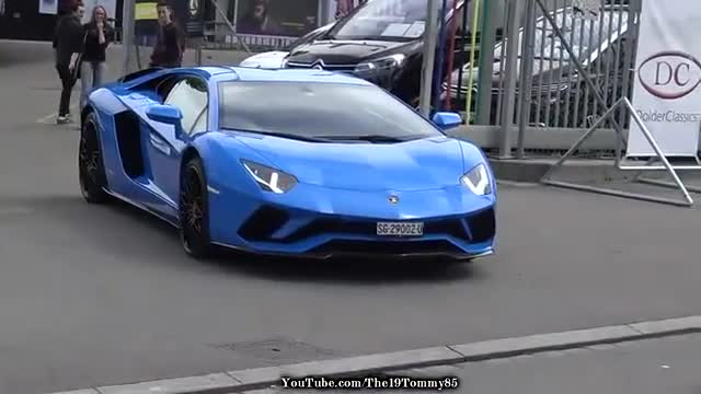 外国跑车精美实拍，兰博基尼Avent