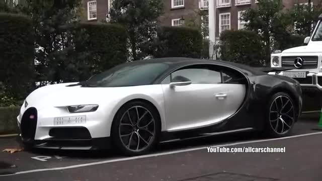 外国街头实录跑车展示设计高端