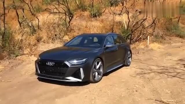 这颜值才配得上地表最强旅行车的称号，实拍新款奥迪RS6Avant