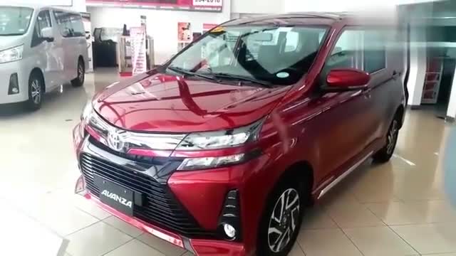 丰田入门级MPV到货，丰田avanza高清