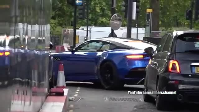 伦敦街头实拍时尚跑车展示魅力