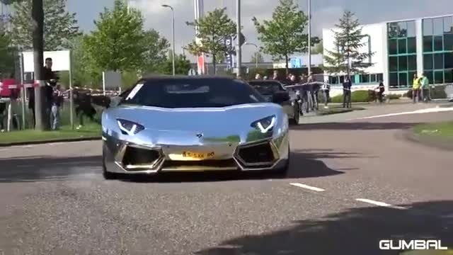 国外街头实拍豪华跑车展示你喜